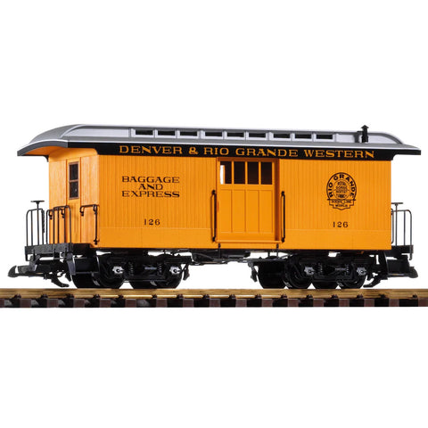 G WOOD BAGGAGE CAR D&RGW