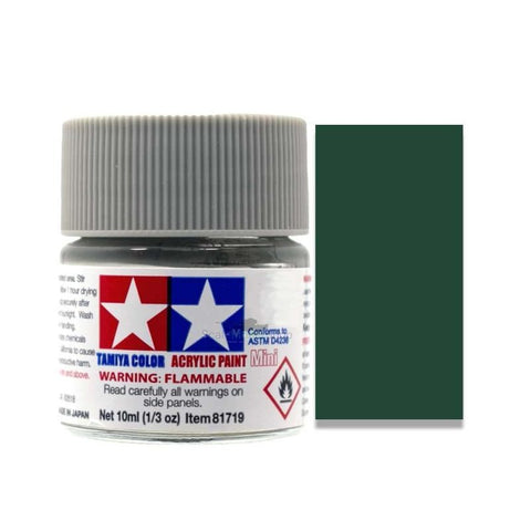 TAMIYA Acrylic XF-70 Flat Dark Green