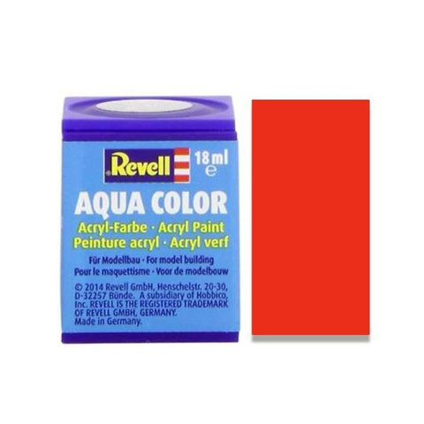 REVELL 18ml Bottle Acrylic Luminous Orange Mat