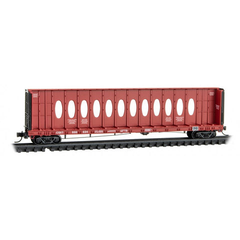 N 60' CENTERBEAM FLATCAR CSX #600634