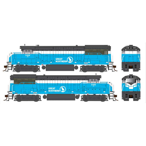 HO EMD U25B DCC/SOUND BN-GN #5408