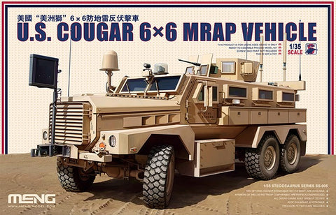 MENG	 1/35 US Cougar 6x6 MRAP Vehicle