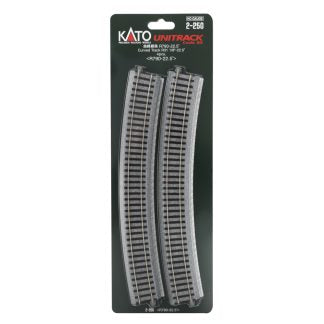 KATO HO UniTrack 790mm 31-1/8" Radius Curve 22.5-Degree