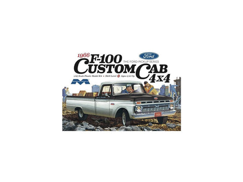 MOEBIUS 1/25 1966 Ford F100 Custom Cab 4x4 Pickup Truck