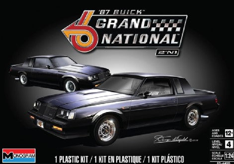 REVELL  1/24 1987 Buick Grand National (2 in 1)