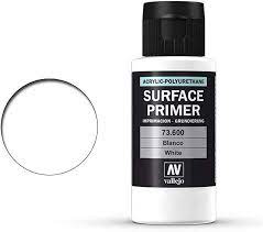 VALLEJO 60ml Bottle White Surface Primer