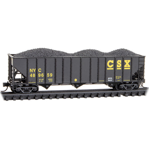 N 3-BAY COAL HOPPER CSX 1