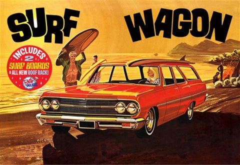 AMT 1/25 1965 Chevelle Customizing Surf Wagon