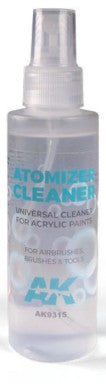 AKI Atomizer Cleaner for Acrylic 125ml Bottle