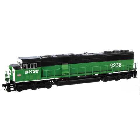 WALTHERS HO EMD SD60M with 3-Piece Windshield - Standard DC -- Burlington Northern Santa Fe #9238
