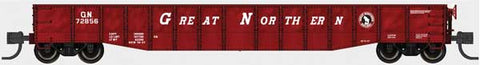 BLUFORD N 52'6" 15-Panel Mill Gondola, Lightly Dented Sides, Great Northern #72856