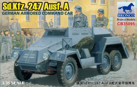 1/35 German SdKfz 247 Ausf A Armored Command Car
