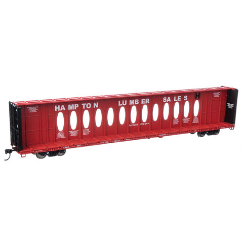 HO 72' CENTERBEAM FLATCAR CRLE #2577