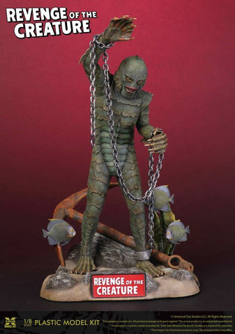 X PLUS  1/8 Revenge of The Creature from the Black Lagoon w/Detailed Base