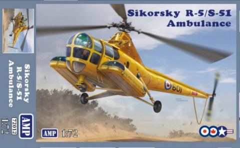 APK 1/72 Sikorsky R5/S51 Ambulance Helicopter