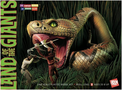 DOLL&HOBBY 1/48 Land of the Giants: Snake Scene w/3 Figures & Base