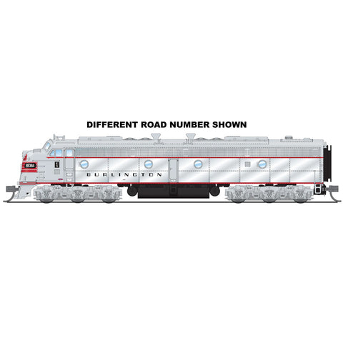 N EMD E8A LOCOMOTIVE DCC/SOUND CB&Q #9945B