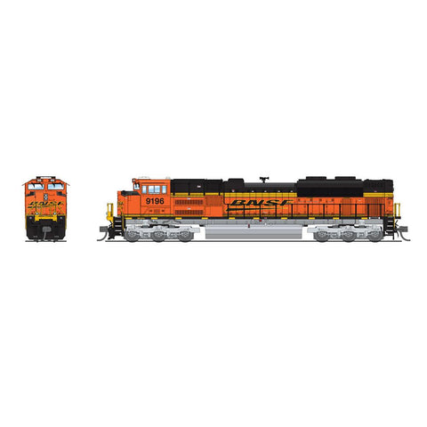 BROADWAY LIMITED N EMD SD70ACe, BNSF 9196, Paragon4 Sound/DC/DCC