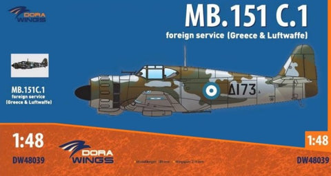 DORA WINGS 1/48 MB151 C1 Foreign Service Fighter