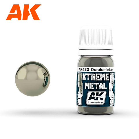 AKI Xtreme Metal Duraluminum Metallic Paint 30ml Bottle