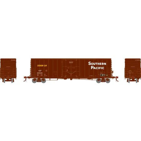 ATHEARN HO 50' PC&F Smooth Side Box Car with 10'6" Door, Southern Pacific (Cushion Car) #290436