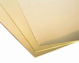 K&S .032"x4"x10"Brass Sheet Metal (1pc)