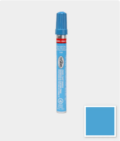 TESTORS 1/3oz. Tube Enamel Paint Marker Gloss Light Blue