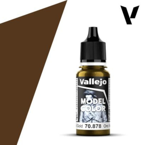 VALLEJO 17ml Bottle Old Gold Model Color