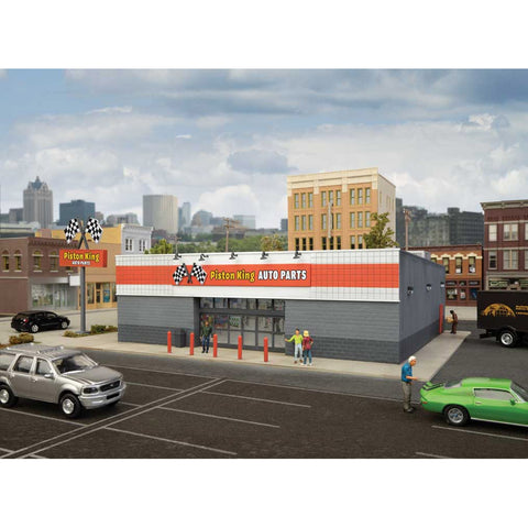 WALTHERS HO Auto Parts Store Kit