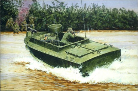 DRAGON 1/35 Light Seal Support Craft (LSSC) w/6 Crew