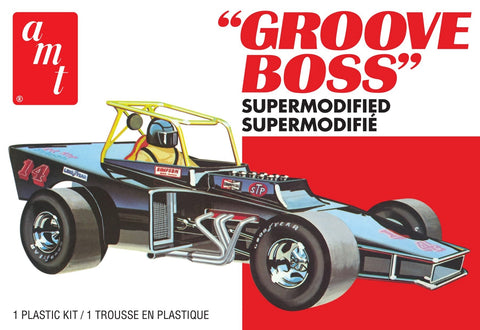 AMT 1/25 Groove Boss Super Modified Race Car