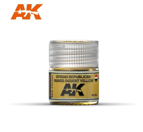 AKI Real Colors: Syrian Republican Guard Desert Yellow Acrylic Lacquer Paint 10ml Bottle