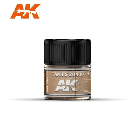 AKI Real Colors: Tan FS20400 Acrylic Lacquer Paint 10ml Bottle
