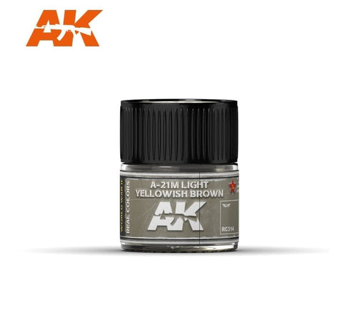 AKI Real Colors: A2M Light Yellowish Brown Acrylic Lacquer Paint 10ml Bottle