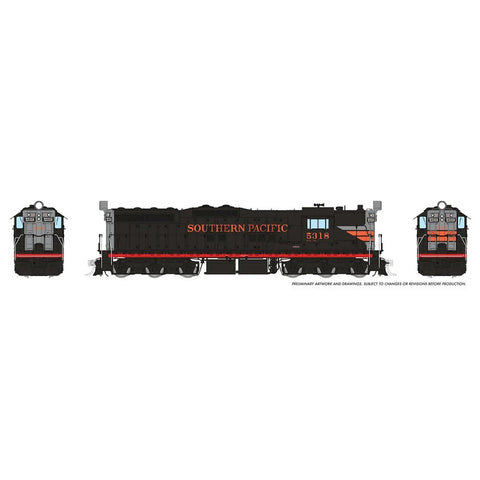 RAPIDO HO  EMD SD7 (DCC and Sound) Southern Pacific (SP) 5318