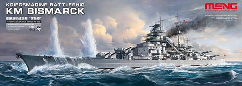 MENG 1/700 KM Bismarck German Battleship