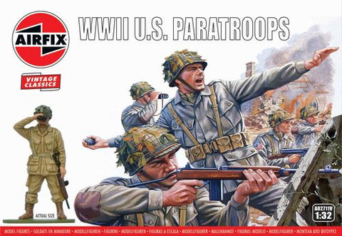 AIRFIX/1/32 WWII U.S. Paratroops
