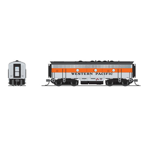BROADWAY LIMITED N EMD F7B, WP 916-C, Freight Scheme, Paragon4 Sound/DC/DCC