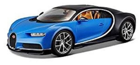 MAISTO 1/24 Bugatti Chiron (Blue/Black)