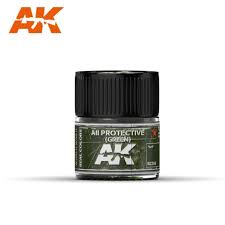 AKI Real Colors: AII Green Acrylic Lacquer Paint 10ml Bottle