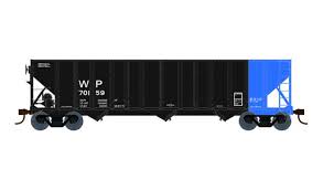 BOWSER HO 100 Ton Hopper Western Pacific (WP) 70166