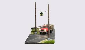 WOODLAND SCENICS HO Just Plug Suspended Flashing Lights