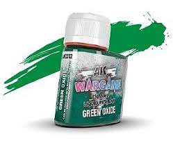 AKI Wargame Liquid Pigment: Green Oxide Enamel 35ml Bottle