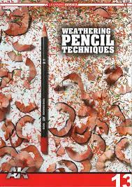 AKI Learning Series 13: Weathering Pencil Techniques Book