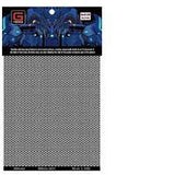 SCALE MOTORSPORT GMedels GSkinz Woven Textured Armor Black/Clear Decal for Gundam