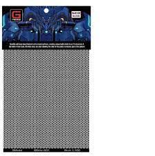 SCALE MOTORSPORT GMedels GSkinz Woven Textured Armor Black/Clear Decal for Gundam