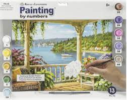 Silver Lake Veranda Paint by Number Age 8+ (11.25"x15.375")
