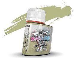 AKI Wargame Liquid Pigment: Light Soil Enamel 35ml Bottle