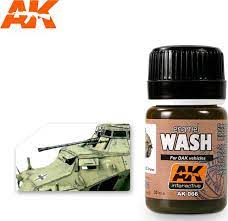 AKI DAK Vehicle Wash Enamel Paint 35ml Bottle