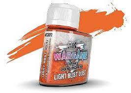 AKI Wargame Liquid Pigment: Light Rust Dust Enamel 35ml Bottle